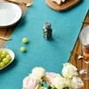 Artoid Mode Teal Boho Rural Rustic Farmhouse Tassel Table Runner,