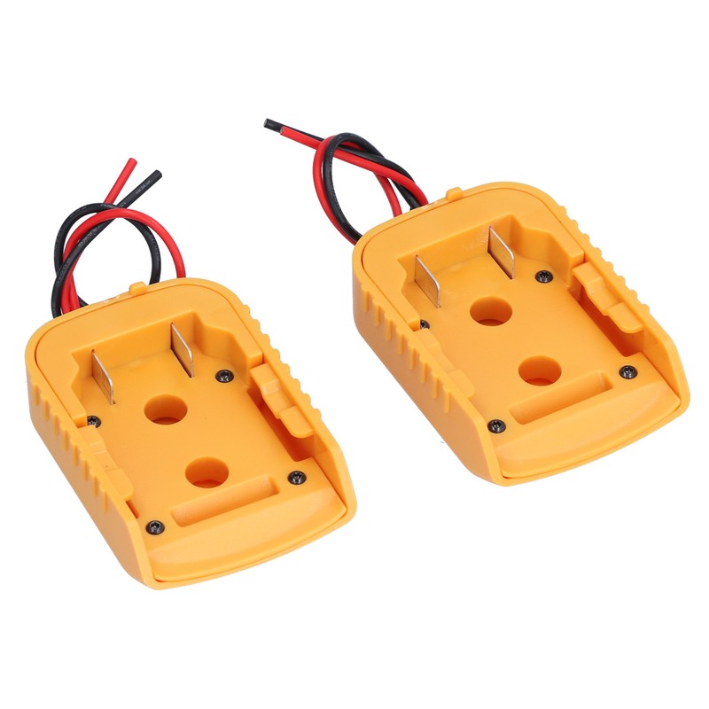 Battery Adapter Dock Power Mount Connector with 14 Gauge Wire