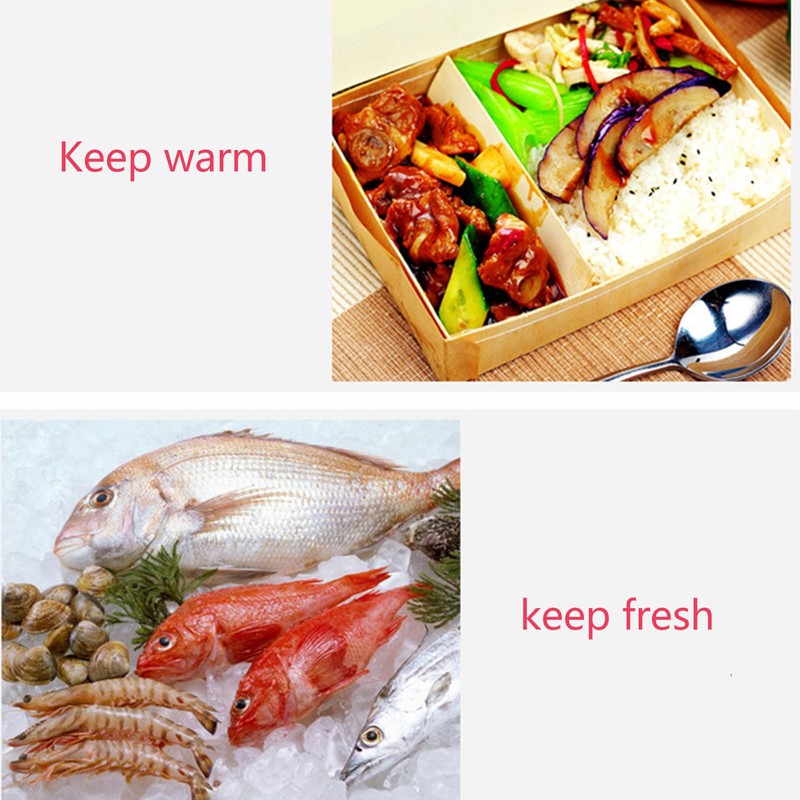 Insulated Lunch Bag Waterproof Large Capacity Portable Cooling Lunch Box