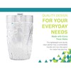 Arrow Home Products Clear Plastic Beverage Pitcher with Lid, 76