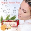 Mysore Sandal Mysore - Jabón de sándalo (150 g, tamaño