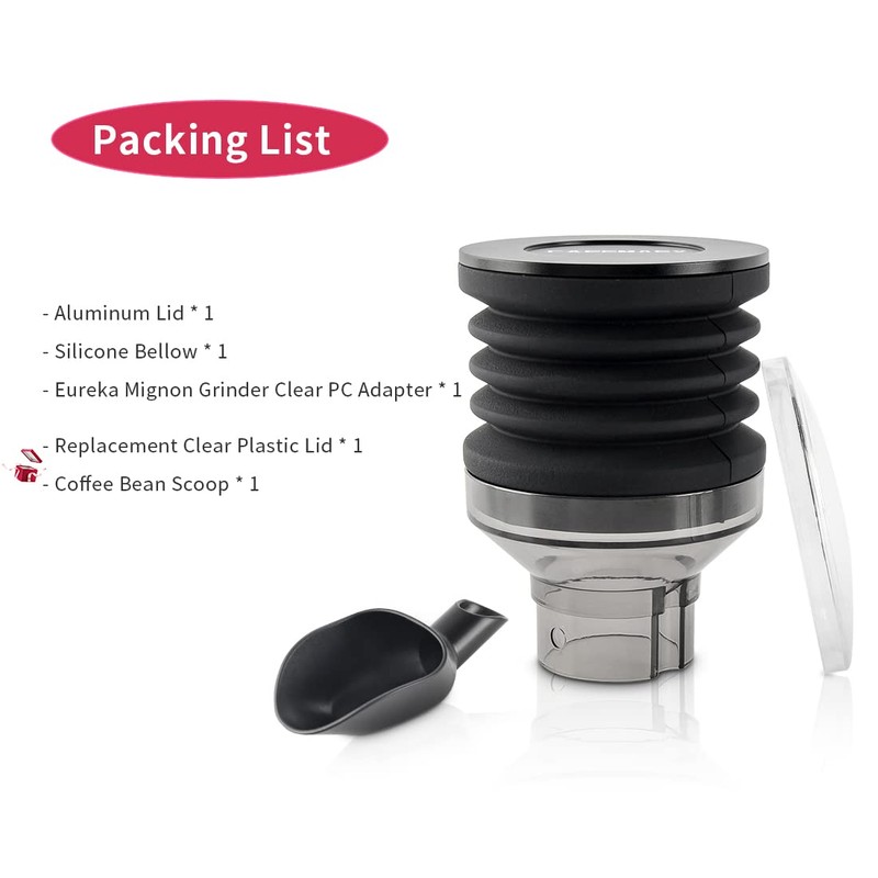 Single Dose Hopper Compatible with Eureka Mignon Espresso Coffee Grinder