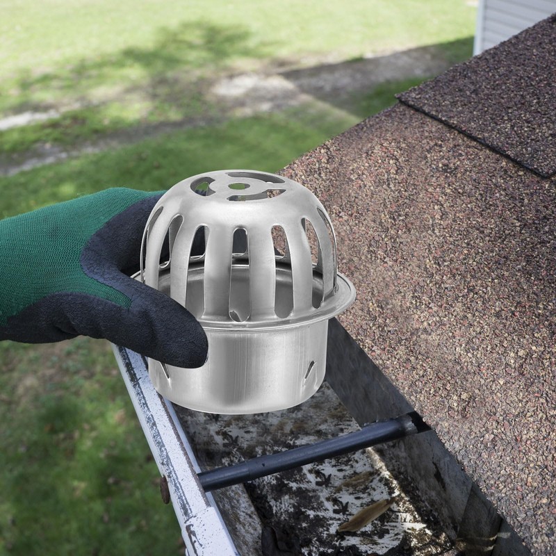 PATIKIL Dome Gutter Guard Filter 3 Inch, 304 Stainless Steel