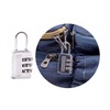 Lansonee 7 Pcs Suitcase Locks with 3 Digit Combination Padlock