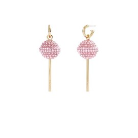COACH Womens Pavé Lollipop Drop Earrings