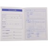 Okusuri Zakka Blood Pressure Notebook, Rainbow, Numerical Type, Set of