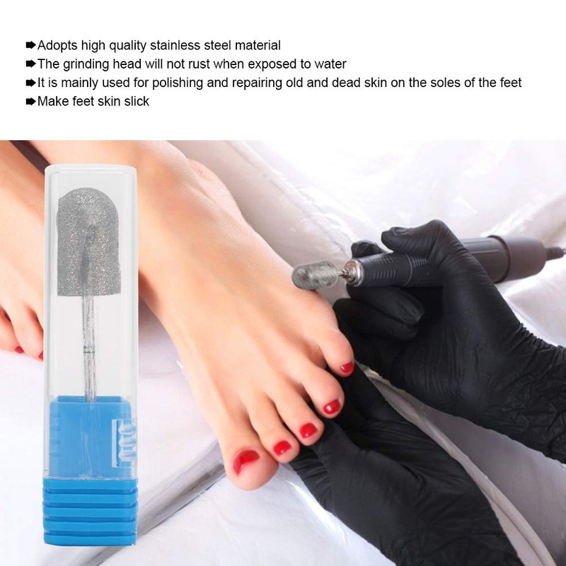 Nail Drill, Foot Calluses Drill, Professional Stainless Steel Manicure and