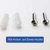 Homewell On Wall Mount Shower Bracket for Handheld shower head,