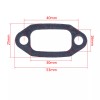 For Husqvarna 52mm Cylinder Piston Top End Rebuild Kit For