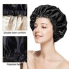 Pack of 2 Hair Care Caps, 2 Pieces Hair Ropes,
