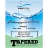 AbuAdiyat fishing POWER CAST TAPERED SHOCK LEADER (13mX5) (Clear, 18-70lbs)