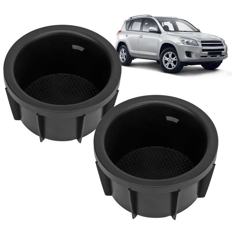 2PCS Console Box Cup Holder Insert 55618‑42040 Replacement For Rav4