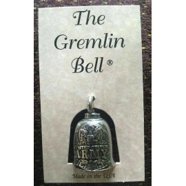 GREMLIN US Army Military Motorcycle Gremlin Bell W/ HANGER fits harley biker gift