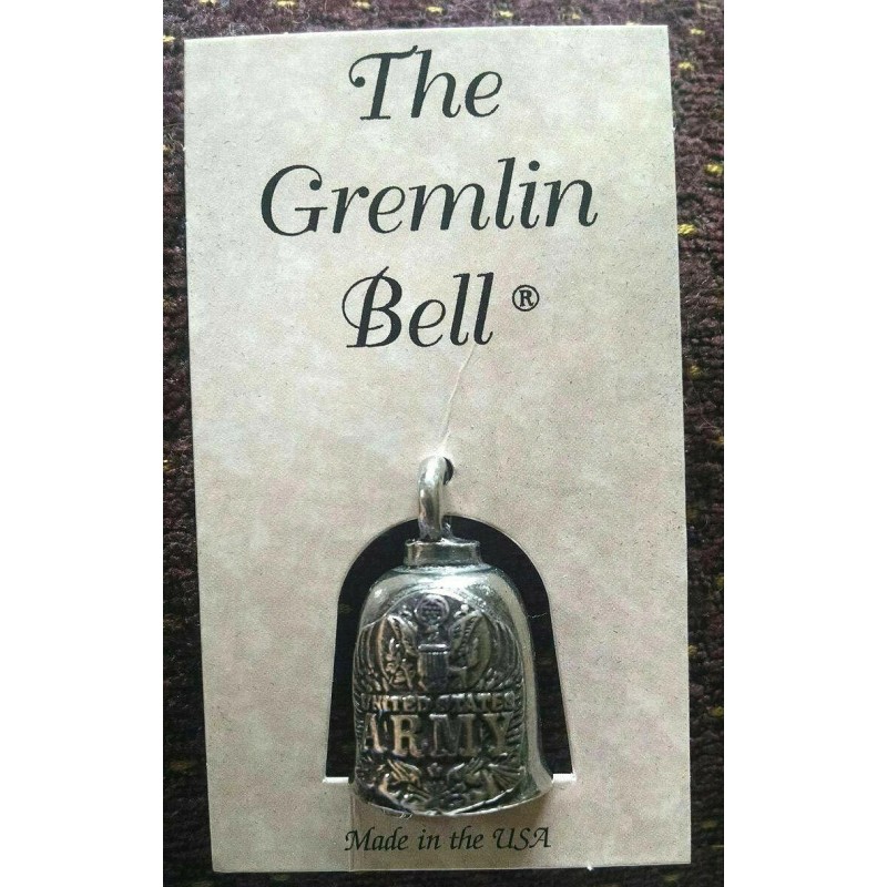 GREMLIN US Army Military Motorcycle Gremlin Bell W/ HANGER fits