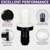 3/8" (10mm) One Way Inline Check Valve Plug-in Barb Non