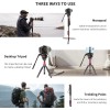 Avella Carbon Fiber Video Monopod Tripod Stand Kit With Fluid