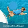 VIVAGLORY Lightweight Dog Life Jacket, Pet Life Preserver Life Vest