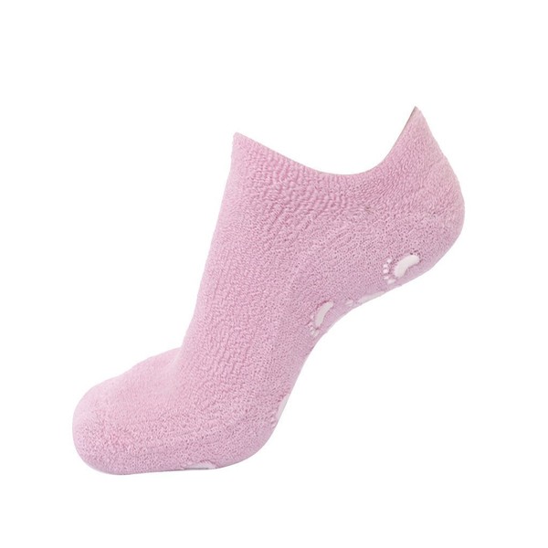 Gel Moisturising Socks Skin Care Feet Spa Pink