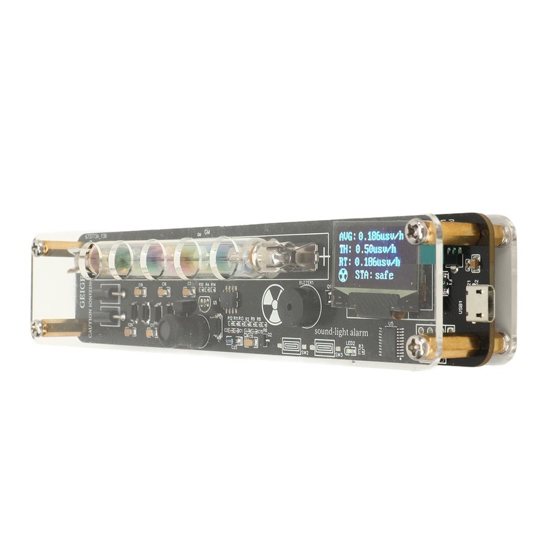USB Nuclear Radiation Detector Portable Radiation Dosimeter Digital Geiger Counter