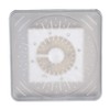 Restokki Led Shower Head Color Changing, 6 Inch Square Rain