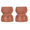 2pcs HiFi Speaker Wire Bracket Professional Wooden Shockproof Insulation HiFi