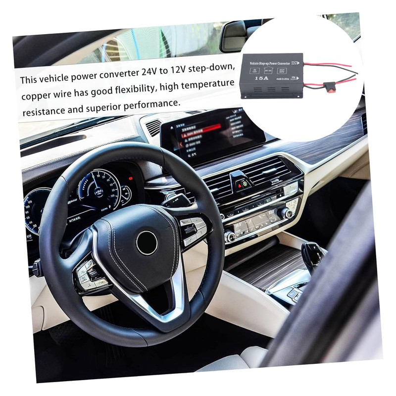 12V to 24V Voltage Converter 15A DC to DC Step