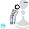 tecuro Elbow for connecting shower hose to hand shower, 1/2