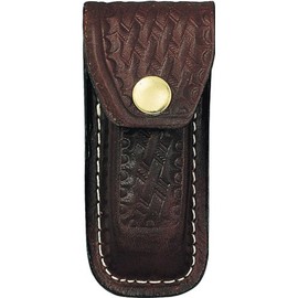 Sheath Swiss Army Belt Sheath, Large, Brown, Basketweave SH248