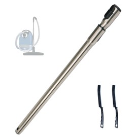 LUCKXUANYUAN 1-3/8" (35mm) Stainless Steel Vacuum Extension Wand Compatible with Miele C1, C2, C3,S4,S5,S8,S10 etc, Extends Up to 39.5" Long miele Non Electric Telescope Metal Tube Stainless Wand