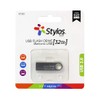 Stylos Memoria USB 32GB Flash 2.0 Color Gris Metálico