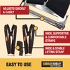 Shoulder Dolly Moving Straps - Lifting Strap for 2 Movers