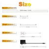 DAYBETTER Under Cabinet Lighting, Dimmable Under Cabinet Lights with Remote,