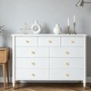 4 Pack Brushed Brass Solid Knobs Gold Kitchen Cabinet Pull