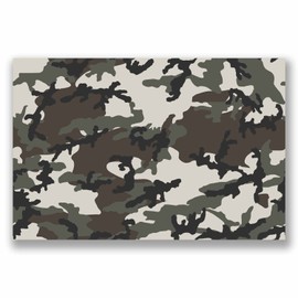 A4 Sheet Camo Sticker Bomb Vinyl Wrap Car Bike Laptop Army Camouflage #9693 (A4 (30cm x 20cm))