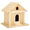 Tomotato Wooden Bird House, Outdoor Garden Decorative Garden Patio Nests