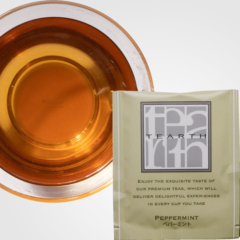TEARTH Herbal Tea Peppermint Tea Bags Individually Packaged 28 Bags
