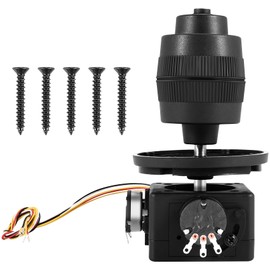 Fayrimi 4-Axis Joystick Potentiometer Button Control for -D400X-R4 10K 4D Sealed Rocker Potentiometer, Black