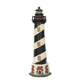 Hosley Tabletop Resin Lighthouse Statues Decor 8 Inch High Ideal for Farmhouse Decor Wedding Home Party Favor Spa Reiki Meditation Bathroom Teacher Appreciation Gift