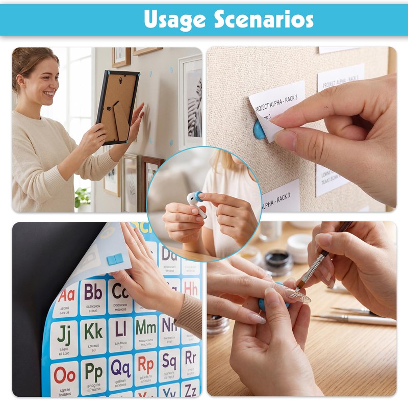 WSICSE 180Pcs Adhesive Sticky Tack,Removable Adhesive Putty