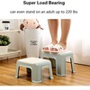 Small Step Stool for Adults & Kids - Heavy-Duty ABS