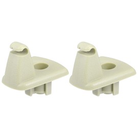 QUARKZMAN Pack of 2 Sun Visor Brackets Beige No. 1EJ51BD1AA for Chrysler 300
