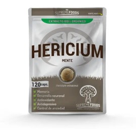 120 Caps De Auténtico Hongo Melena De León Pulverizado                                                                                                