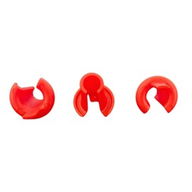 ARYEIELLSOW 02-55035 Anti-Short Bushing 5/16 Inch FMC,AC Cable Bushing for 14/2,12/2 AC Wire,Plastic(80 Packs)