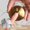 JOMOLA Suction Cup Hook, Gold, Waterproof Wall Hook, 2 Pieces,