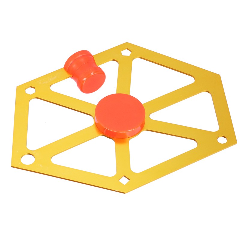 Woodworking Angle Ruler Hex Magnetic Aluminum Alloy Table Saw Adjustment