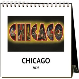 2025 Chicago Easel Desk Calendar
