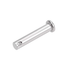 sourcing map Fork Bolt Connection Hinge Pin Single Hole 8 mm x 40 mm Flat Head 304 Stainless Steel