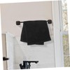 OHPHCALL 2pcs Pure Cotton Black Towel Hair Drying Towel Cotton