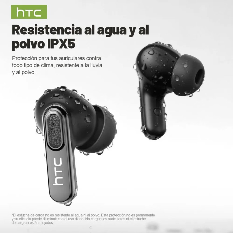 Audfonos Htc Ne60 Ia Auriculares Inalambricos Traductores Ipx5 Impermeable Bluetooth