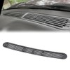 PIT66 Gray Graphite Dash Defrost Vent Cover Grille Panel Compatible
